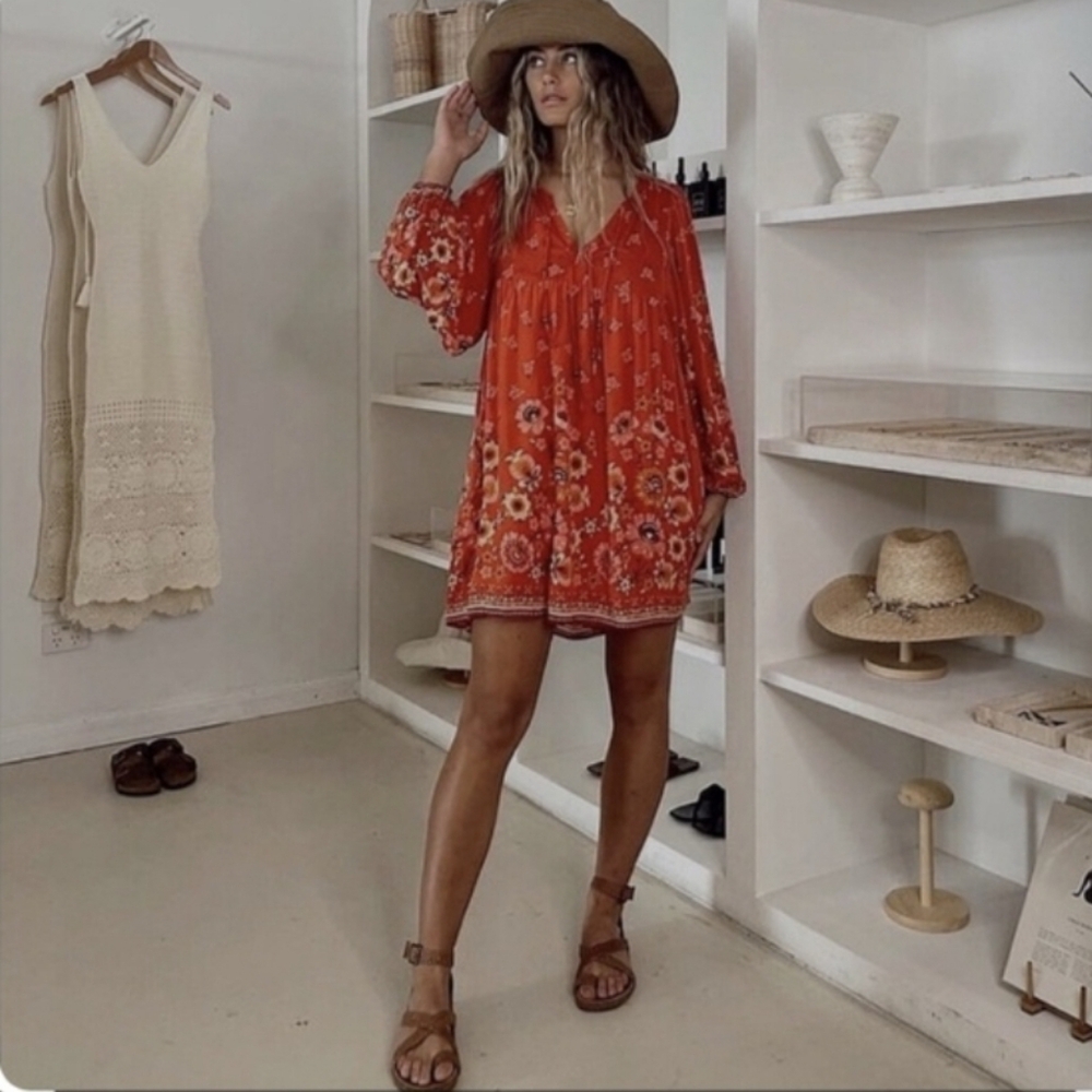 Spell~ Joni Campfire Dress